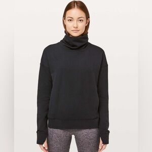 lululemon athletica Black Turtleneck Top